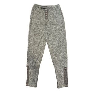 Chaser Gray Hook And Eye Joggers Size Small